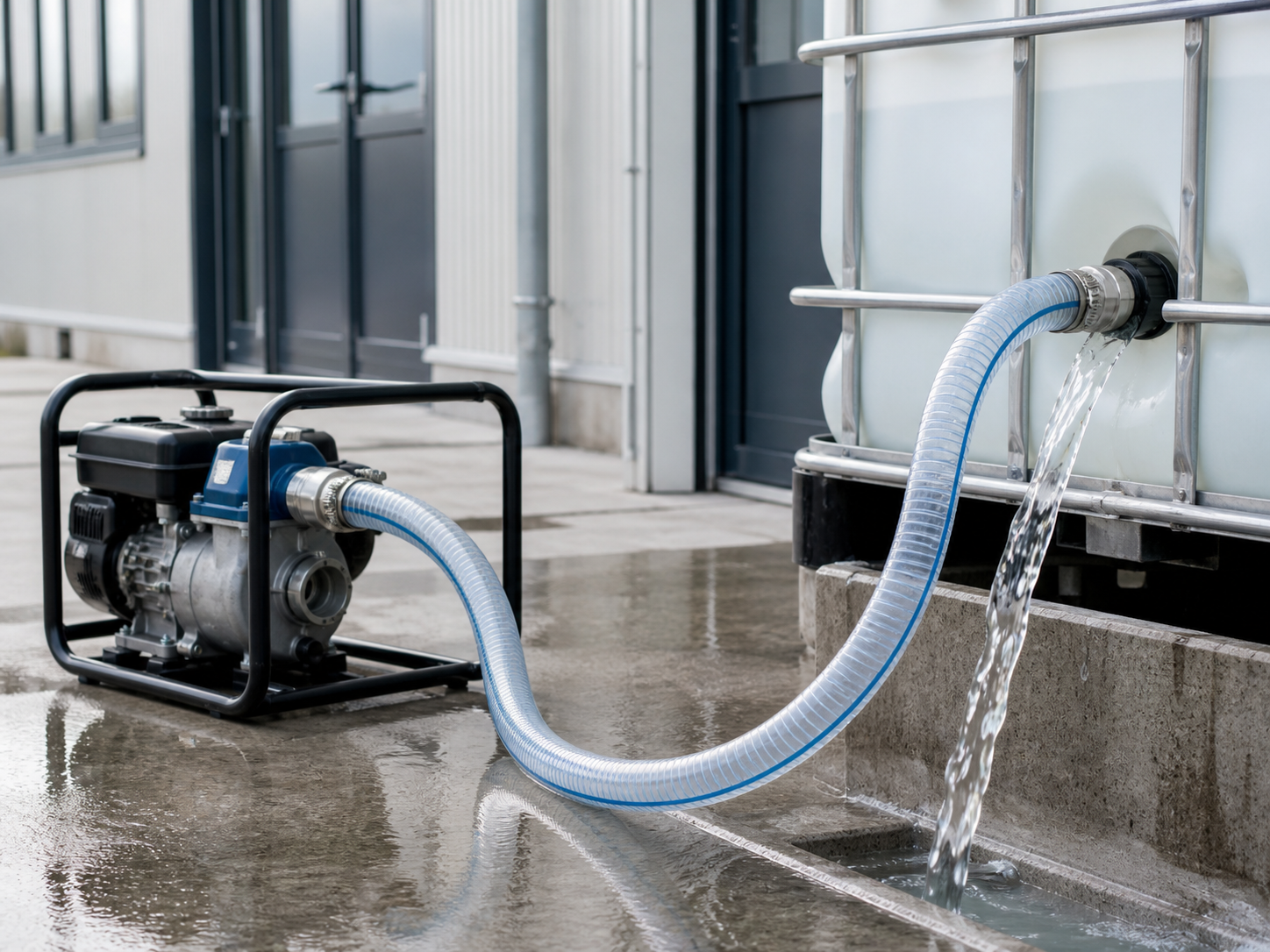 Water transfer hose application