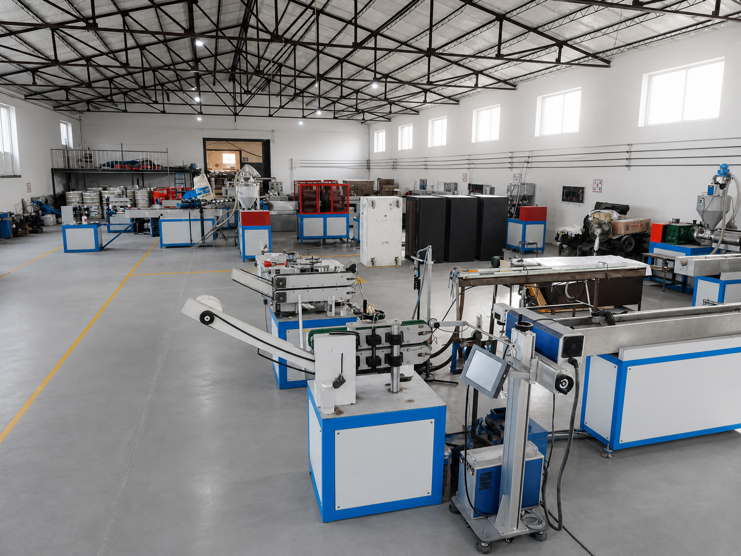 Overview of Feitianlong's modern production floor
